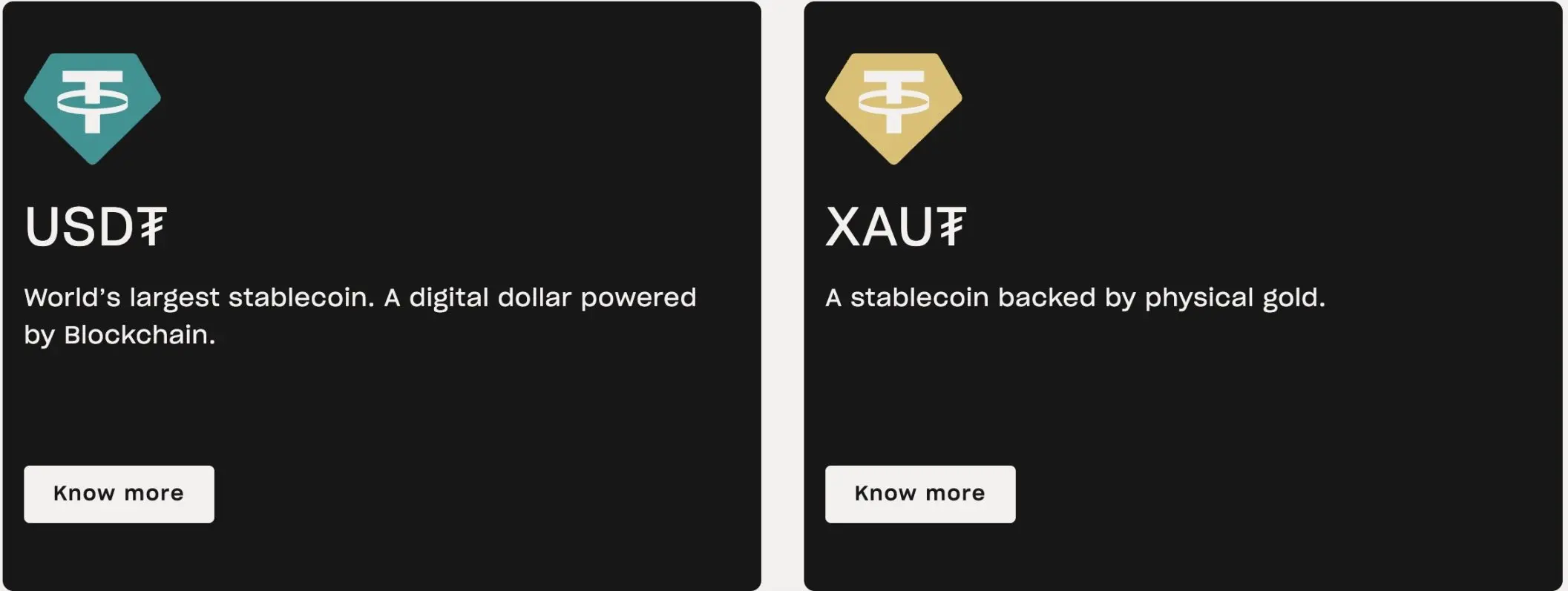 除了USDT外，Tether80吨黄金支撑XAUT代币