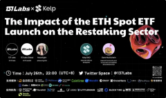 Kelp DAO 首谈经济模型与TGE — — ETHE 对 Restaking 赛道影响访谈实录｜137SPS021